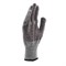 Перчатки трикотажные, акрил, ПВХ гель, "Протектор", серое мулине, оверлок Сибртех 19013