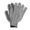 Перчатки трикотажные, акрил, ПВХ гель, "Протектор", серое мулине, оверлок Сибртех 19013