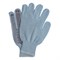 Перчатки трикотажные, акрил, ПВХ гель, "Протектор", цвет зенит, оверлок Сибртех 19014