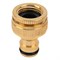 Адаптер латунный, 1/2-3/4, внутренняя резьба, с переходником Palisad 19216