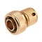 Соединитель латунный, быстросъемный для шланга 3/4 Palisad 19225