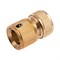 Соединитель латунный, быстросъемный для шланга 1/2 Palisad 19245