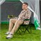 Стул складной с подлокотниками и подстаканником 81 х 51 х 86 см Camping Palisad 19402