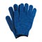 Перчатки трикотажные усиленные, гелевое ПВХ-покрытие, 7 класс, синие Сибртех 19569