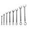 Набор ключей комбинированных, 6-19 мм, 8 шт, CrV, полированный хром Matrix 15098