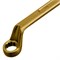 Ключ накидной, 8 х 10 мм, желтый цинк Сибртех 15201