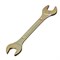 Ключ рожковый, 17 х 19 мм, желтый цинк Сибртех 15250