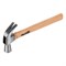 Молоток-гвоздодер, 450 г, боек 27 мм, деревянная рукоятка Sparta 15497