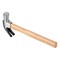 Молоток-гвоздодер, 450 г, боек 27 мм, деревянная рукоятка Sparta 15497