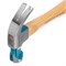 Молоток-гвоздодер, 200 г, угол 45, магнит, обрезиненная рукоятка American hickory GROSS 15501