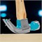 Молоток-гвоздодер, 200 г, угол 45, магнит, обрезиненная рукоятка American hickory GROSS 15501