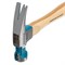 Молоток-гвоздодер, 450 г, угол 75, магнит, обрезиненная рукоятка American hickory GROSS 15504