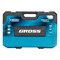 Набор инструментов, 1/4", 1/2", CrV, 120 зубьев, 115 предметов Gross 15564