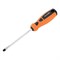 Отвертка "Point", SL5 х 100 мм, CrV, двухкомпонентная рукоятка Sparta 15775