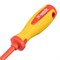 Отвертка Insulated, PH0 x 75 мм, CrMo, до 1000 В, двухкомпонентная рукоятка Matrix Professional 15802