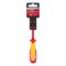 Отвертка Insulated, SL4 x 100 мм, CrMo, до 1000 В, двухкомпонентная рукоятка Matrix Professional 15803